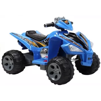 LEAN CARS Medium Quad Blue - elektrinė važiuoklė vaikams