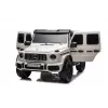 LEAN CARS Mercedes G63 XXL 24V akumuliatorinis automobilis Baltas