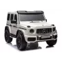 LEAN CARS Mercedes G63 XXL 24V akumuliatorinis automobilis Baltas