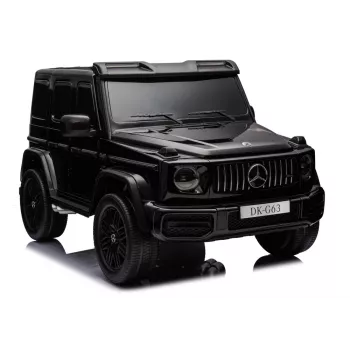 LEAN CARS Mercedes G63 XXL MP4 24V 4x4 juodas vaikiškas automobilis su nuotolinio valdymo pultu
