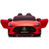 LEAN CARS Mercedes GT63 AMG DK-GT63 24V LCD Battery-Operated Car, Red