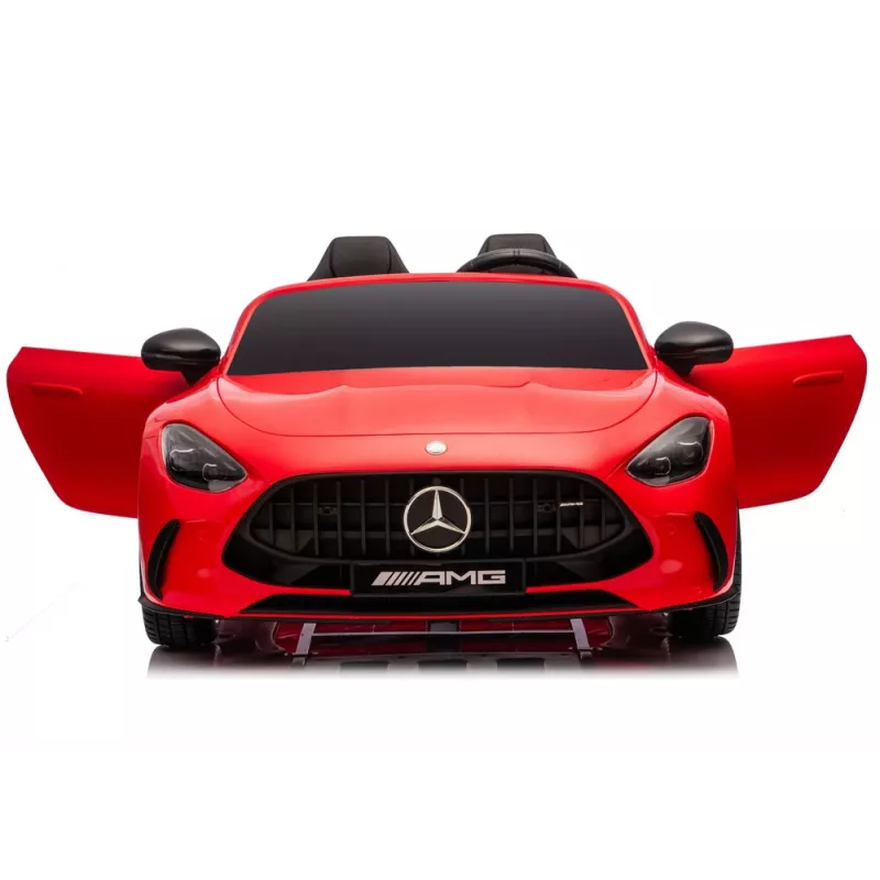 LEAN CARS Mercedes GT63 AMG DK-GT63 24V LCD Battery-Operated Car, Red