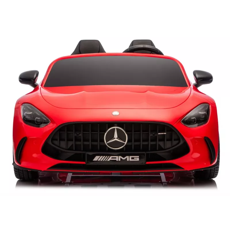 LEAN CARS Mercedes GT63 AMG DK-GT63 24V LCD Battery-Operated Car, Red