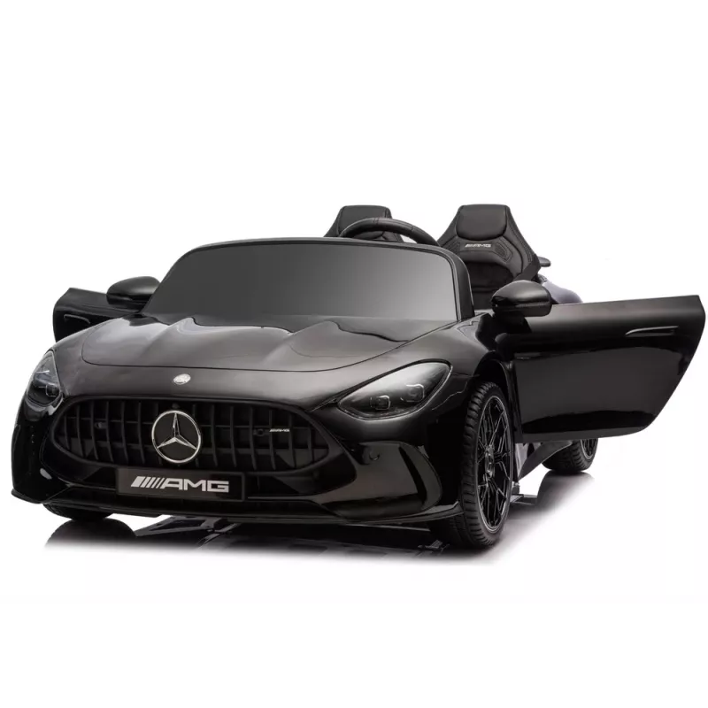 LEAN CARS Mercedes GT63 AMG DK-GT63 24V LCD Black Painted Battery Car