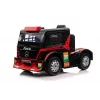 LEAN CARS Mercedes XMX622 Red Ride-On Truck su LED lemputėmis