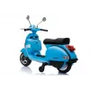 LEAN CARS Vespa Scooter Electric Ride On Motorcycle - Blue