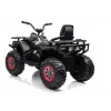 LEAN CARS XMX607 Elektrinis keturratis vaikams su LED lemputėmis ir MP3 - Juoda