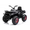 LEAN CARS XMX607 Elektrinis keturratis vaikams su LED lemputėmis ir MP3 - Juoda