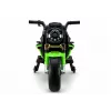 LEAN CARS XW-07 akumuliatorinis motociklas su šviečiančiais LED ratais žalias