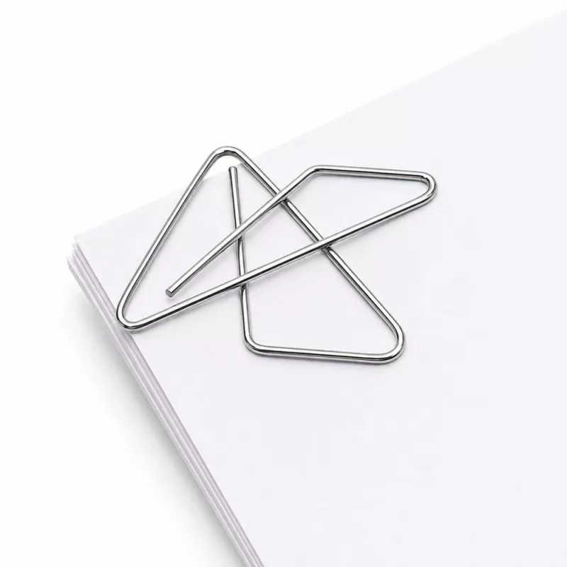 LEAN Metal Butterfly Cross segtuvai biuro dokumentams 32 mm 50 vnt.