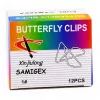 LEAN Metal Butterfly Cross segtuvai biuro dokumentams 64 mm 12 vnt.
