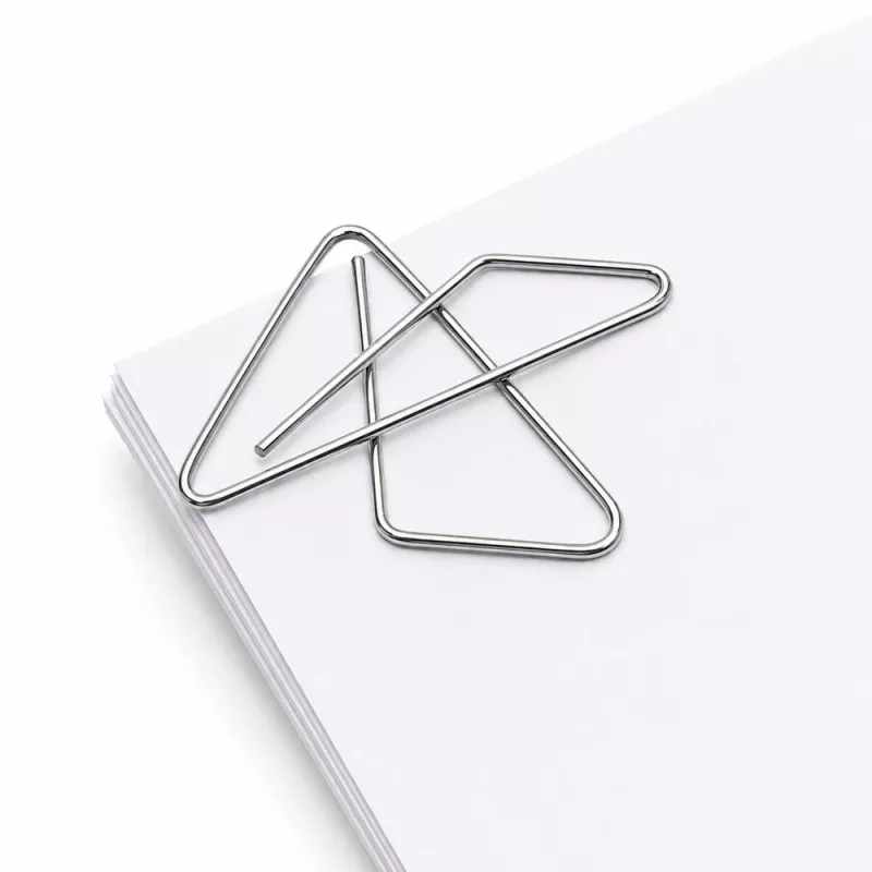 LEAN Metal Butterfly Cross segtuvai biuro dokumentams 64 mm 12 vnt.