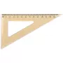LEAN SCHOOL GRAND Mokyklinių liniuočių rinkinys su kampainiais 13,5 cm geometrijos rinkinys