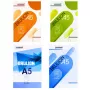 LEAN SCHOOL PENWORD A5 languotas sąsiuvinis su paraštėmis, 96 lapai
