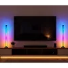 LEAN Smart Floor Lamps Colorful RGB LED Lights Remote Control App 125cm 2 vnt.