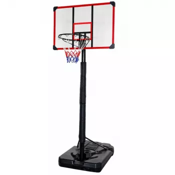 LEAN SPORT krepšinio lankas mobilus reguliuojamas stovas 200-305cm