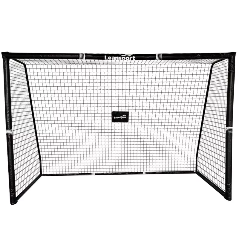 LEAN SPORT Nešiojami futbolo vartai vaikams, metaliniai, 300×200×120 cm