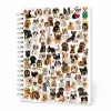 LEAN Sticker Book Dog Breeds Album of 800 Stickers Glossy Matte