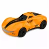 LEAN TOYS 1:16 2.4GHz 4WD RC dreifuojantis automobilis su dūmų efektu, LED lemputėmis ir garsu, oranžinis