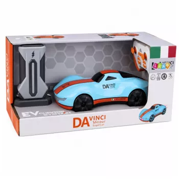 LEAN TOYS 30335 Modernus nuotoliniu būdu valdomas automobilis RC Light Station mėlynas 1:16