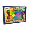 LEAN TOYS 41 vnt. Statybiniai putplasčio blokeliai vaikams