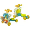 LEAN TOYS 4in1 Pushchair Learning Table Scooter Bike For Baby Blue