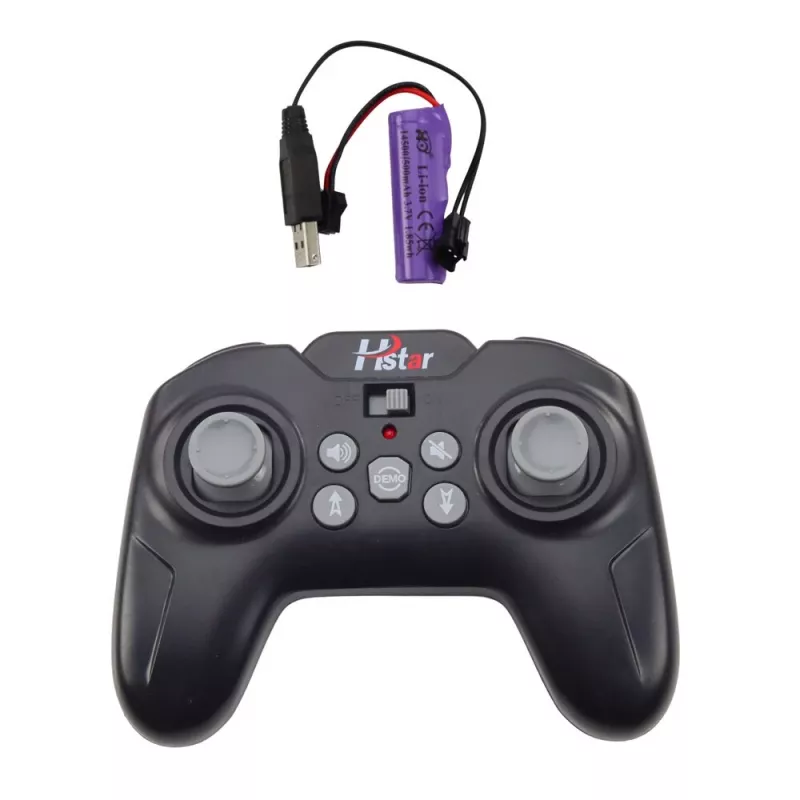 LEAN TOYS 9 kanalų 2.4GHz RC vikšrinis ekskavatorius su garsais ir LED žibintais, 1:14 mastelis