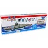 LEAN TOYS lėktuvnešio naikintuvai 5 vnt. su garsu ir šviesomis