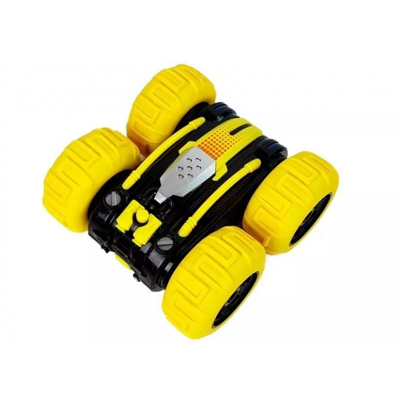 LEAN TOYS Amfibinė transporto priemonė 1:24 nuotoliniu valdymu geltona