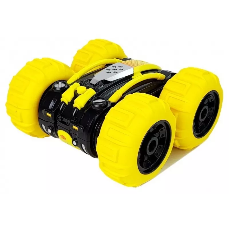 LEAN TOYS Amfibinė transporto priemonė 1:24 nuotoliniu valdymu geltona