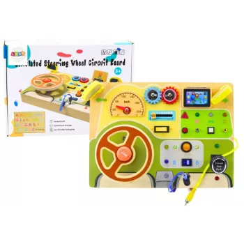 LEAN TOYS analoginė sensorinė manipuliavimo lenta automobilio LED lemputės - gravitacijos analoginis garso jutiklio modulis su elektretiniu mikrofonu, LM358 stiprintuvu, 3.3-5V DC, skirtas Arduino, Raspberry Pi, ESP32