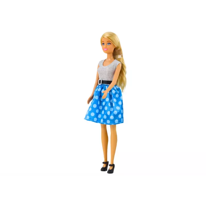 LEAN TOYS Anlily lėlės rinkinys su drabužiais, aksesuarais ir priedais