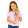 LEAN TOYS Anlily lėlės rinkinys su dideliu sraigtasparniu, judamais propeleriais ir mados lėle – violetinė