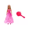 LEAN TOYS Anlily Mermaid Princess Doll Pink Dress Brush