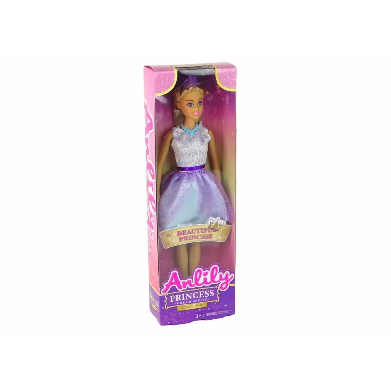LEAN TOYS Anlily Princess Doll Violet Queen