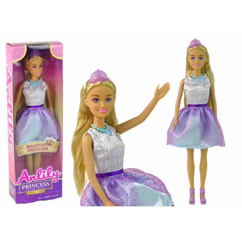 LEAN TOYS Anlily Princess Doll Violet Queen