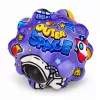 LEAN TOYS Anti-Streso putų kamuoliukas su smaigaliais šokinėjimui Kosmos 7 cm