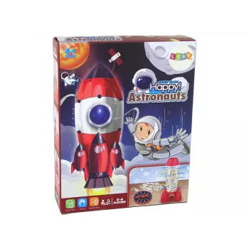 LEAN TOYS Arkadinis žaidimas „Krentantys astronautai“ Raketa