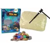 LEAN TOYS Archeologinis brangakmenių kasyklos kristalų rinkinys