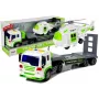 LEAN TOYS Automobilinis transporteris su sraigtasparniu, baterijomis, 1:16