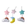 LEAN TOYS Baby Bed Carousel Sky Sound Pink