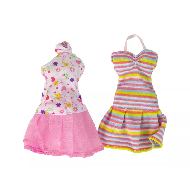 LEAN TOYS Baby Doll Emily Priedai Nuimamos Suknelės