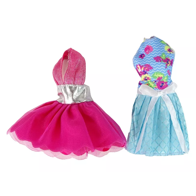 LEAN TOYS Baby Doll Emily Priedai Nuimamos Suknelės