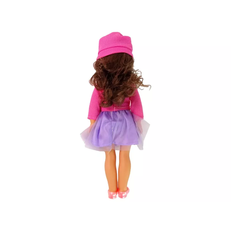 LEAN TOYS Baby Girl Doll Brown Hair