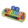 LEAN TOYS Baby Grand pianinas su cimbolais ir apšviestais klavišais, muzikinis žaislas