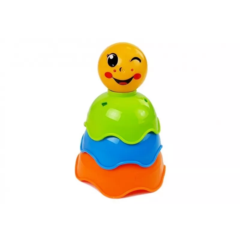 LEAN TOYS Baby Pyramid Shells