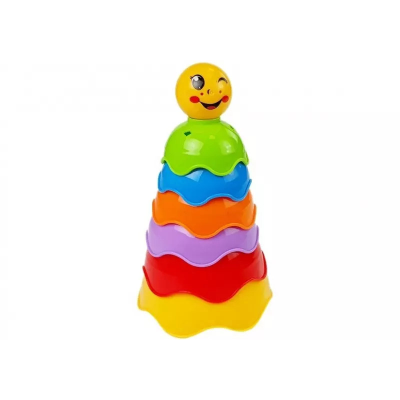 LEAN TOYS Baby Pyramid Shells