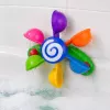 LEAN TOYS vonios rinkinys Vandens malūnėlis su siurbtukais Du šaukštai Vandens žaislas