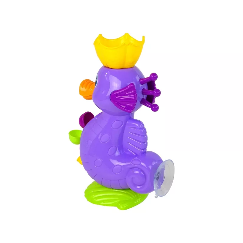 LEAN TOYS Maudymosi žaislas Jūrų arkliukas Vandens krioklys