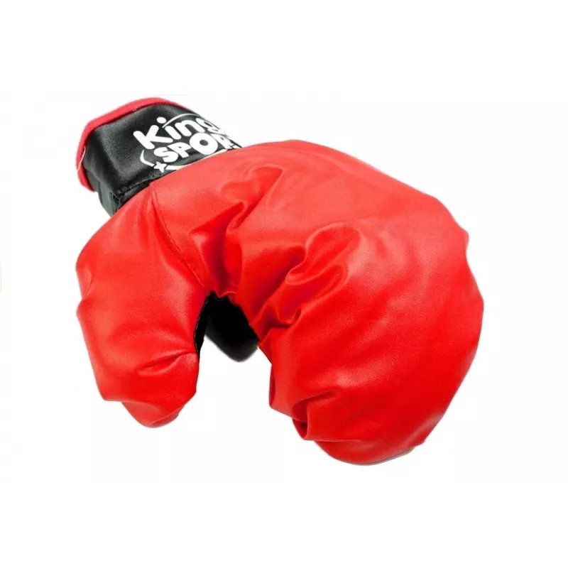 LEAN TOYS Big Boxer rinkinys vaikams + pirštinės ir kriaušės stovas